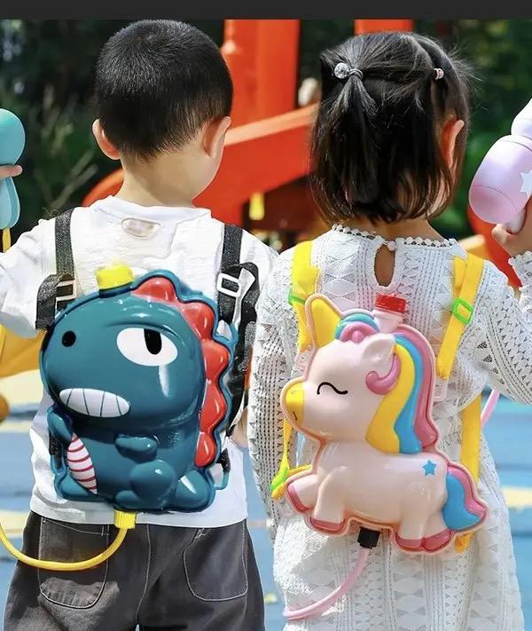 Cartoon pony backpack water gun 200