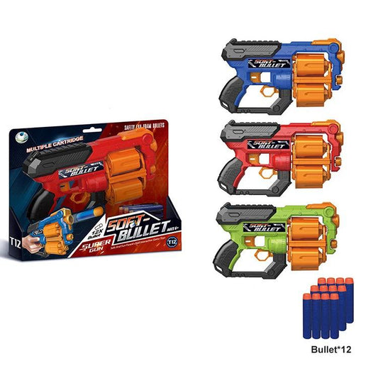 soft bullet gun nerf guns T-12