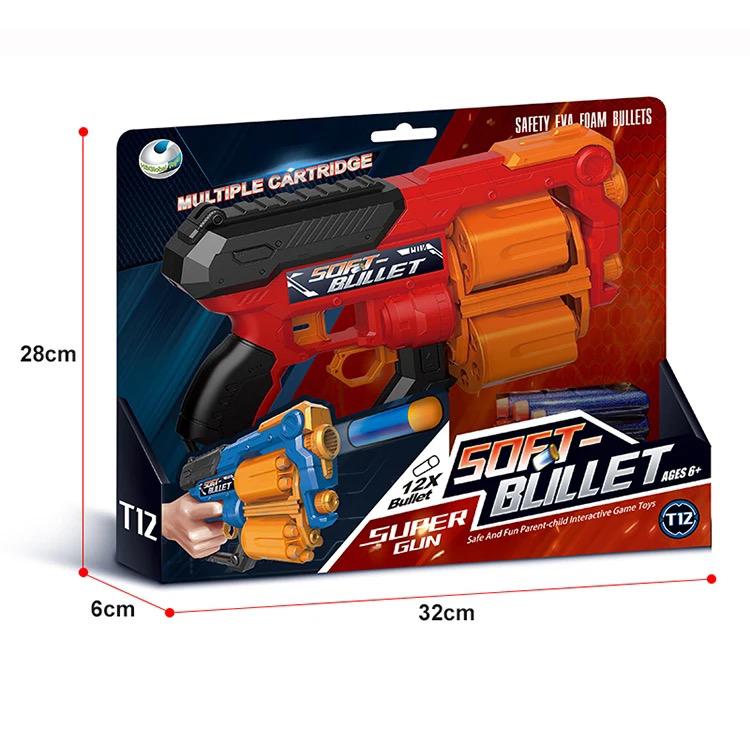 soft bullet gun nerf guns T-12