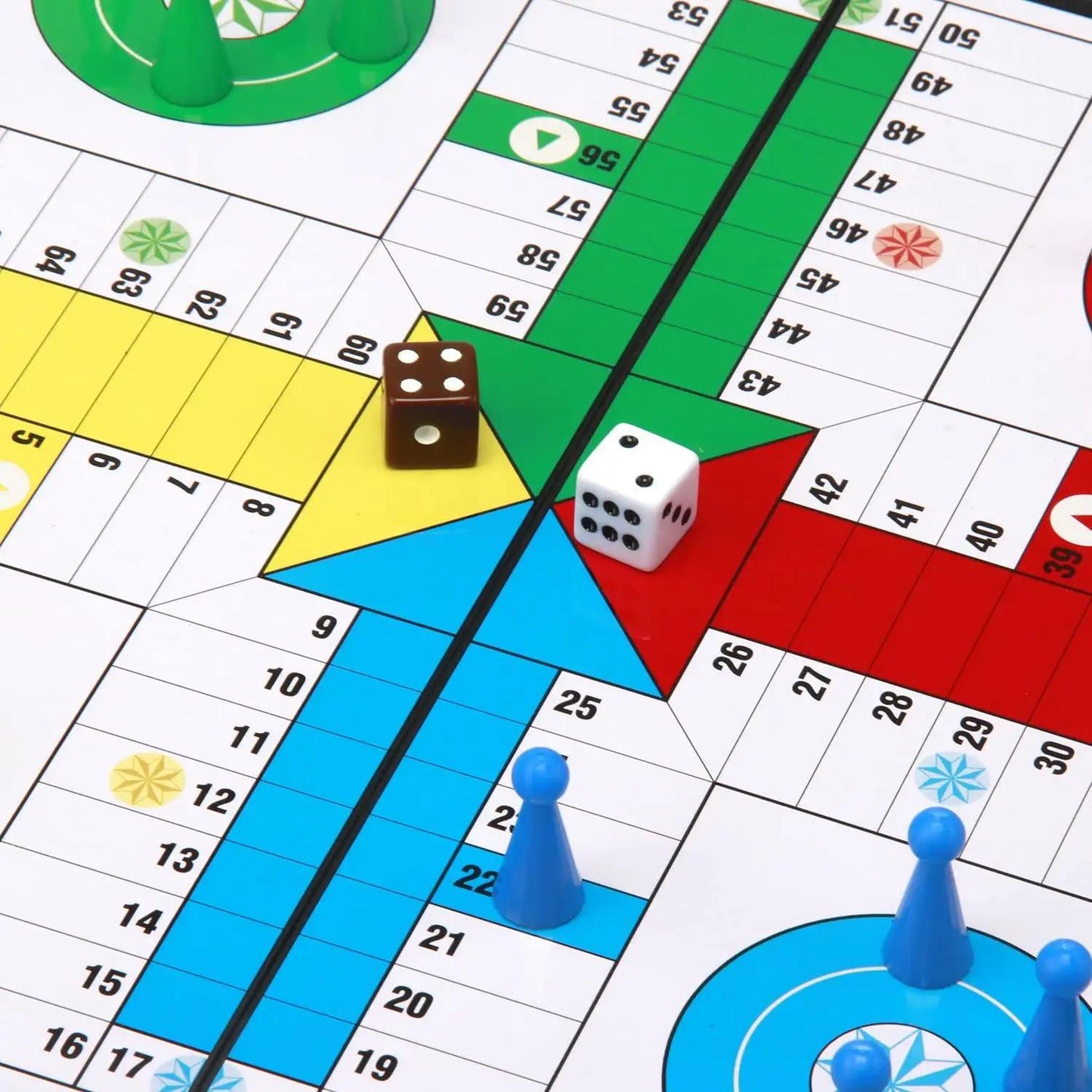 Folding Magnetic Dice LUDO GAME