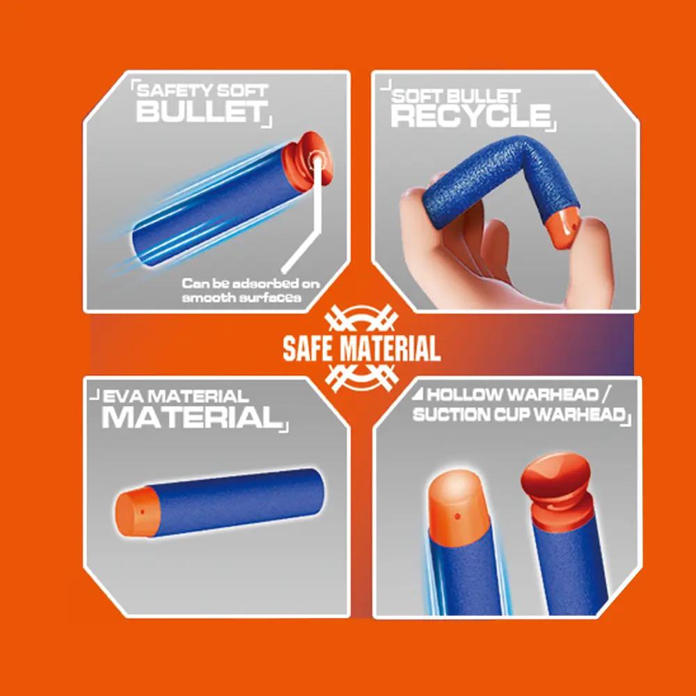 MANUAL SOFT BULLET GUN(2 guns) 9935B