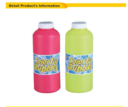Colorful bubble water 1 litter