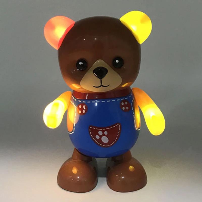 Light music walking dancing bear 17168