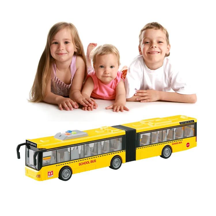 1:16 INERTIA CITY DOUBLE SECTION TRAM BUS (WITH LIGHTS AND SOUNDS