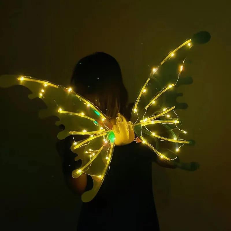 Butterfly wings light up 2