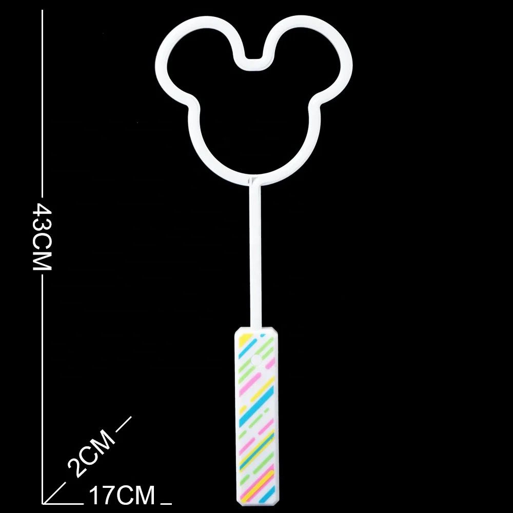 Mickey neon solid color flash stick