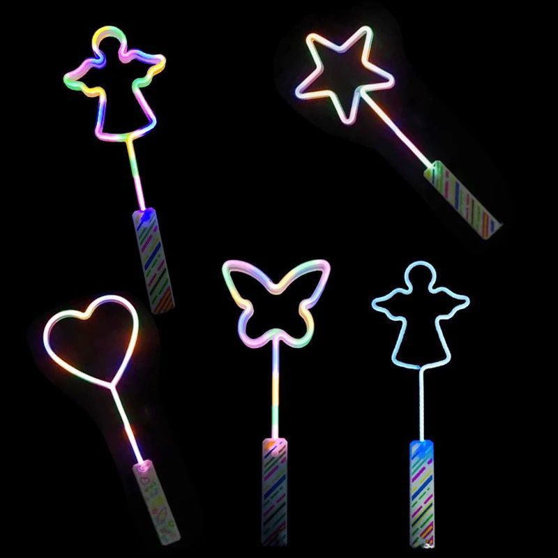 Unicorn neon solid color flash stick