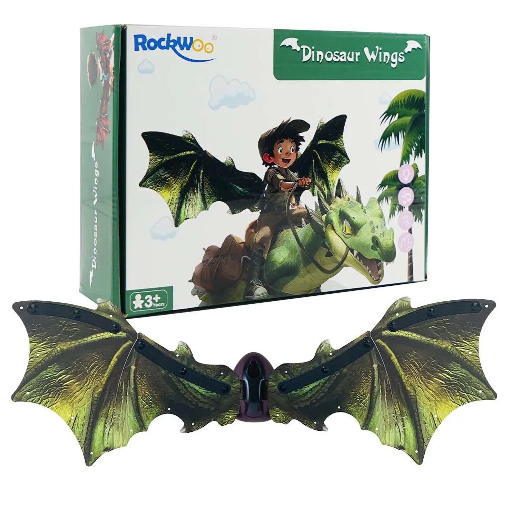 Dinosaur wings green