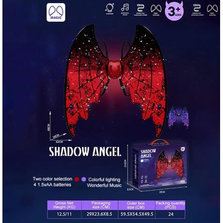 Angel shadow wings