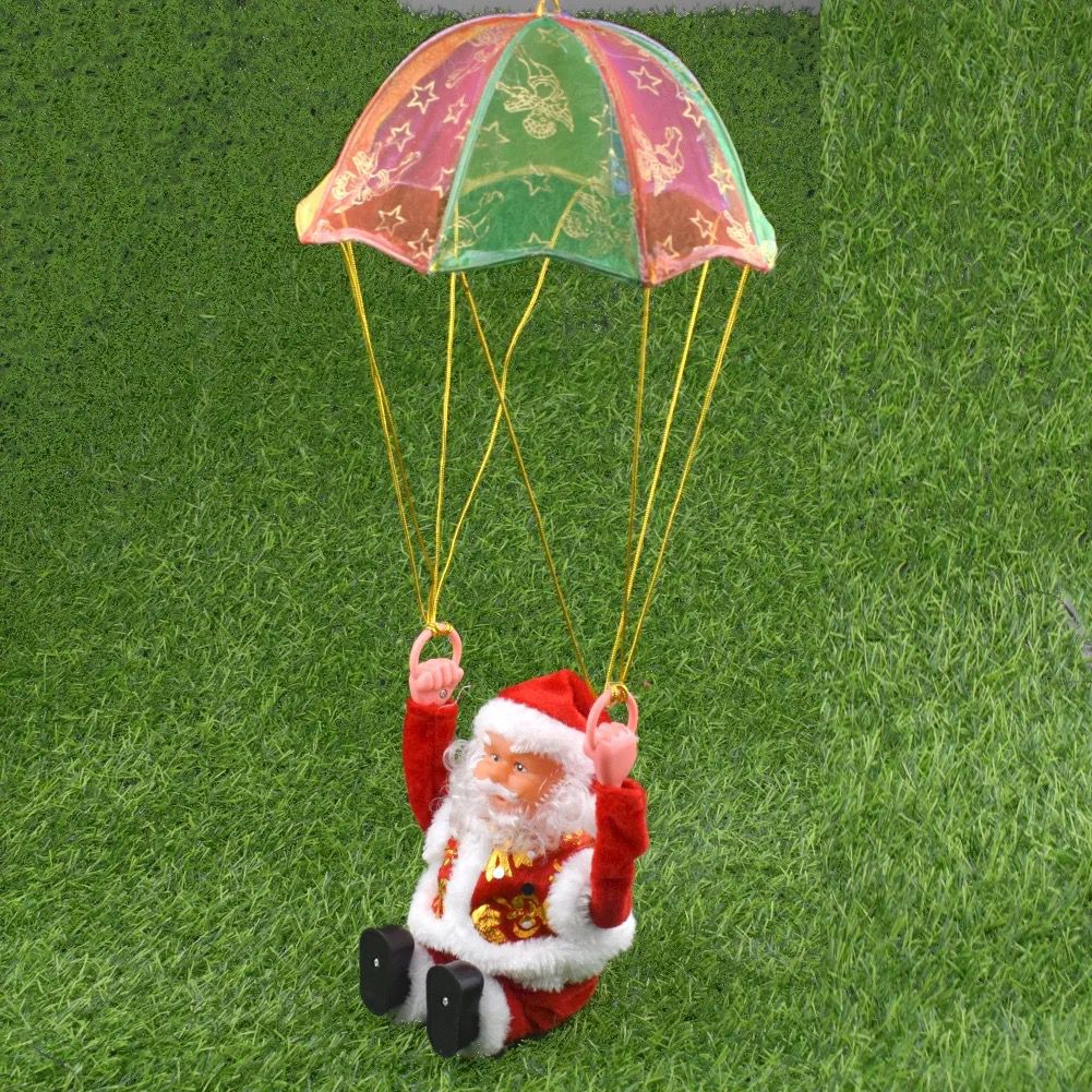 8 inch Phoenix cloth parachute santa