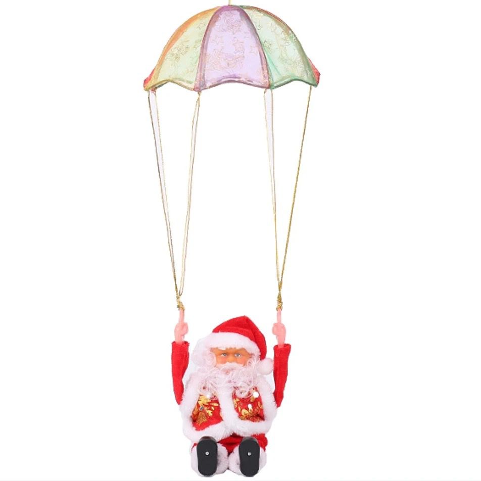 8 inch Phoenix cloth parachute santa