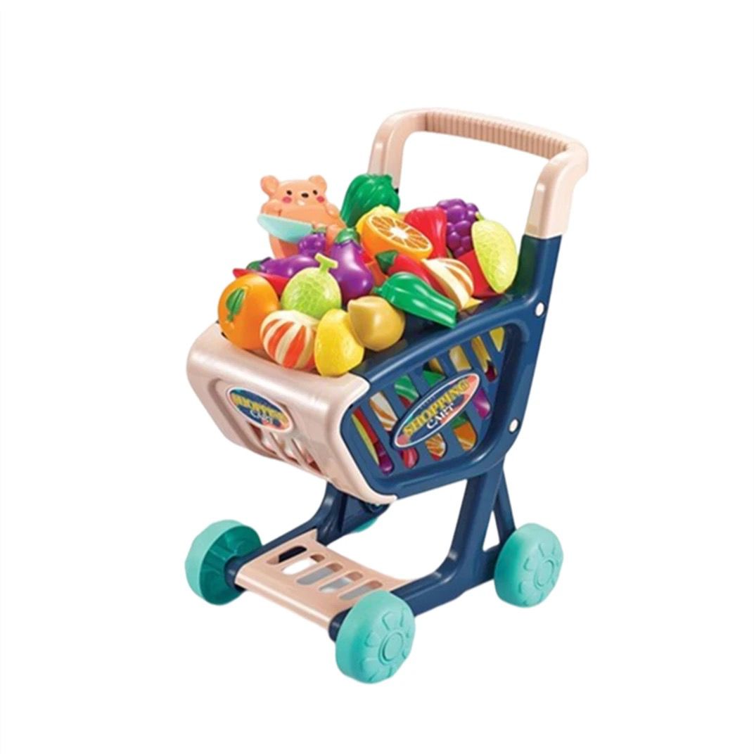 Supermarket shopping cart set