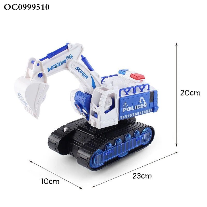 Swing deformation excavator