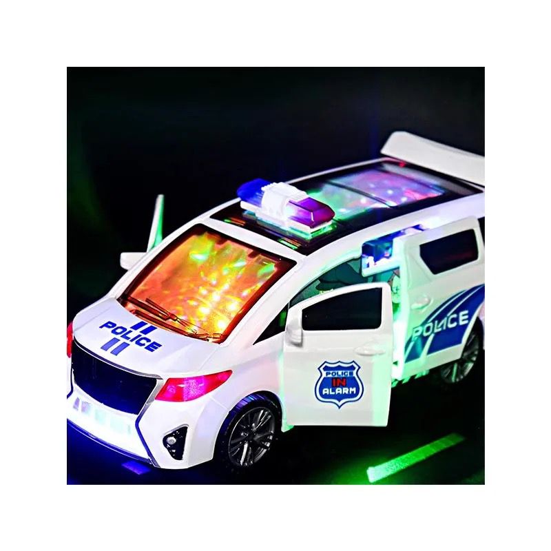 Electric Simulation Police Car