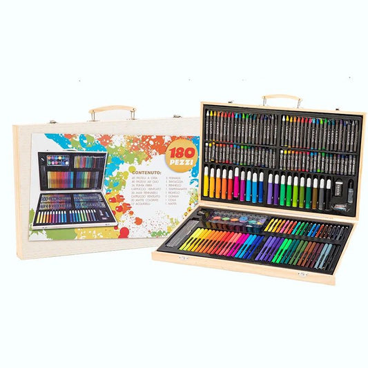 220-piece watercolor brush stationery painting set