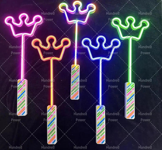 Crown neon solid color flash stick