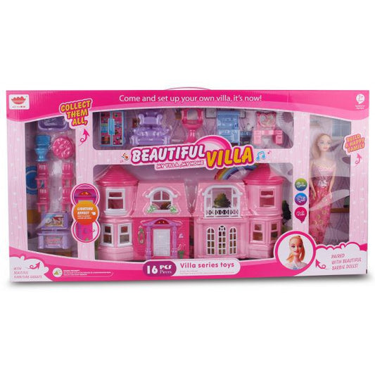 doll house beautiful villa
