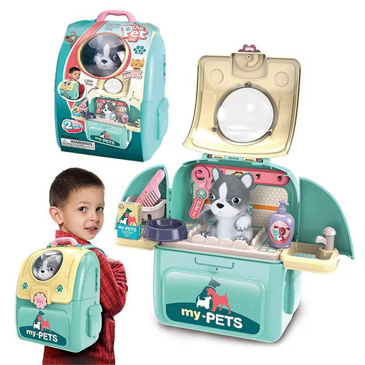 Pet Carrying Case - Dog (Playhouse Transformation Pet Carry for Dog Feeding and Care)