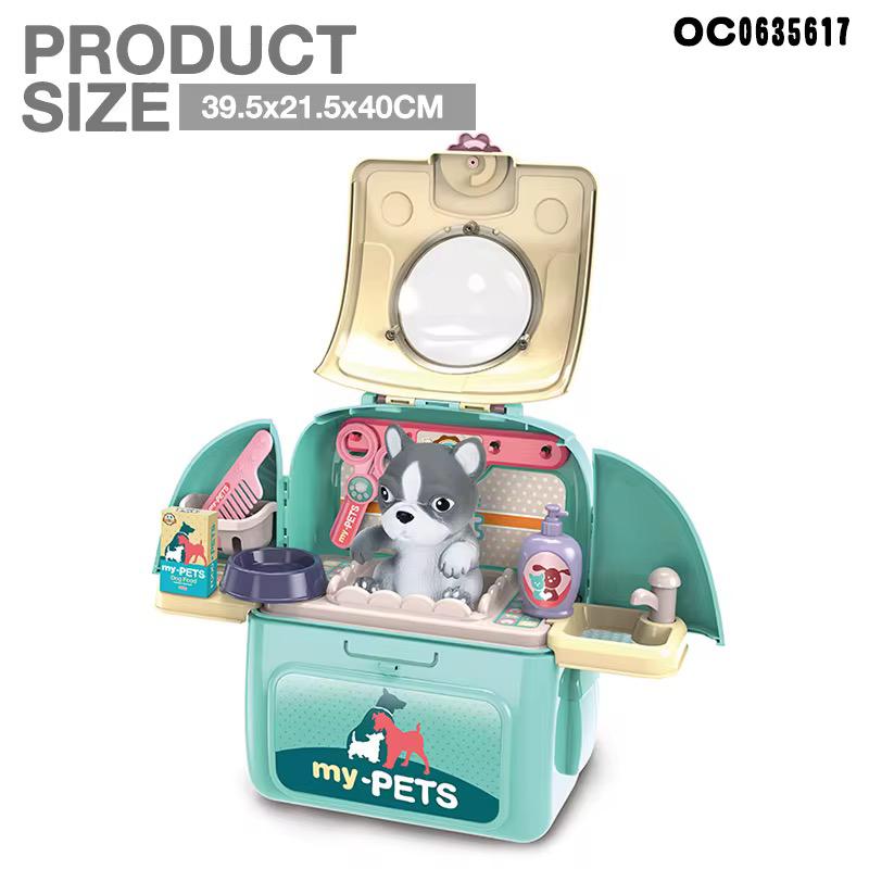 Pet Carrying Case - Dog (Playhouse Transformation Pet Carry for Dog Feeding and Care)