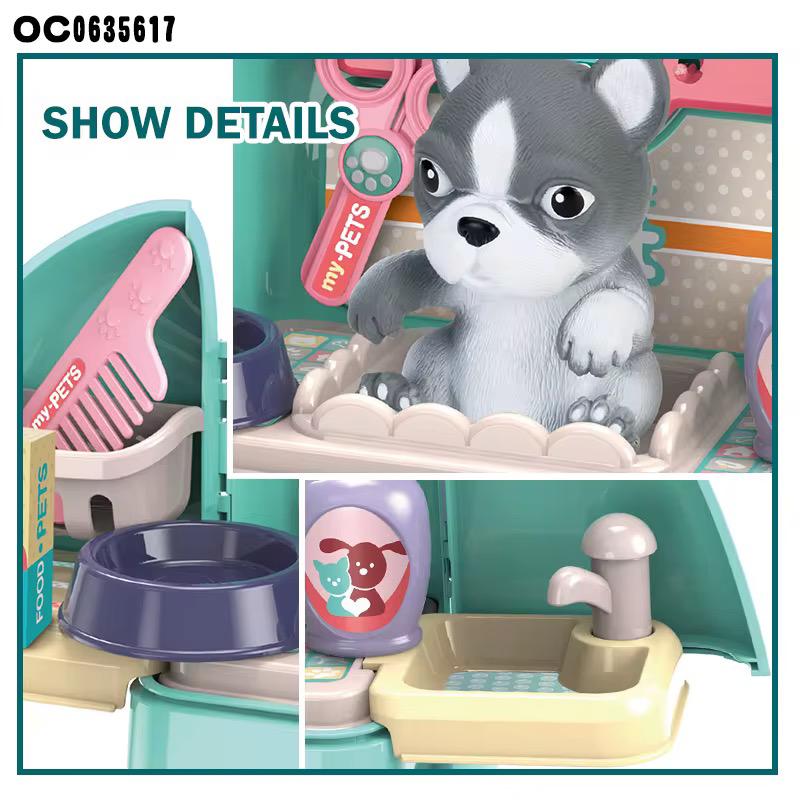 Pet Carrying Case - Dog (Playhouse Transformation Pet Carry for Dog Feeding and Care)