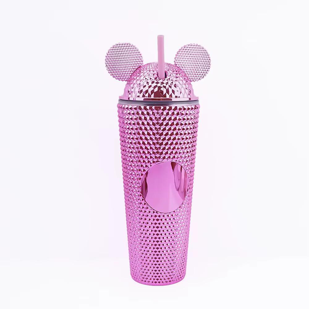 650ml Electroplated Durian Mickey Mouse Lid Electroplated Durian Cup