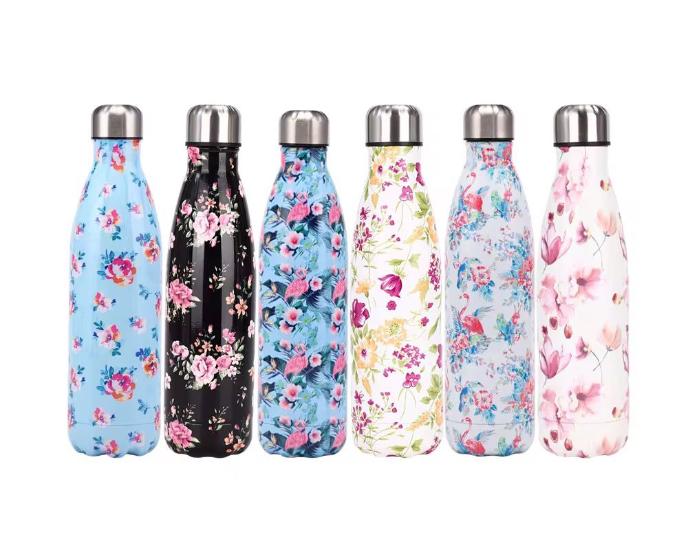 500ml water bottle stainless steel double wall vacuum flasks