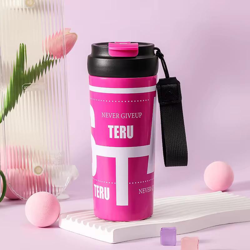 600ml Letter Insulated Mug