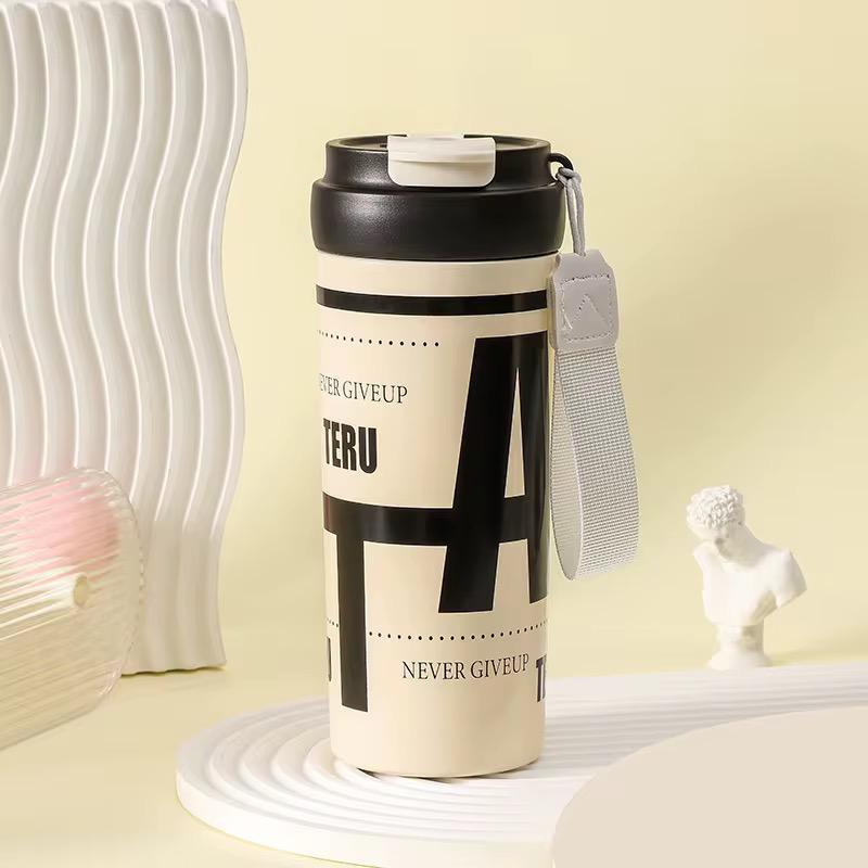 600ml Letter Insulated Mug