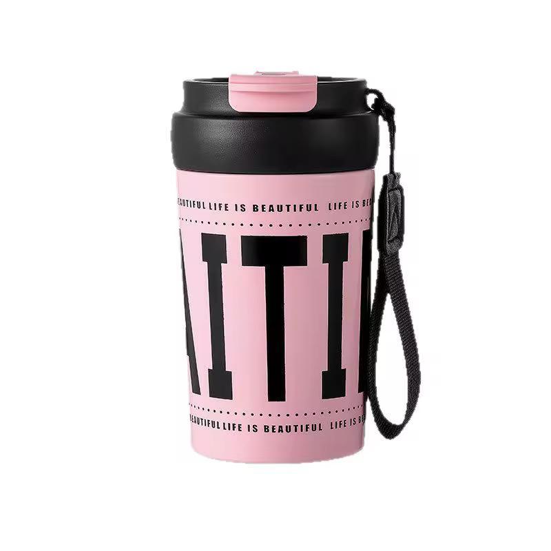 600ml Letter Insulated Mug