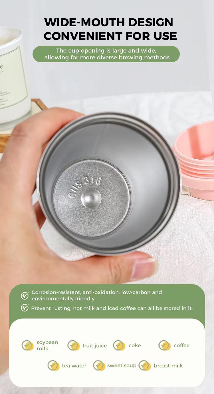 500ml Lily of the Valley Insulated Mug