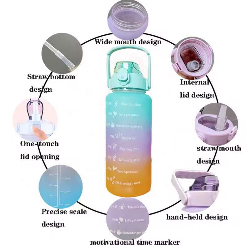 Gradient three-piece set