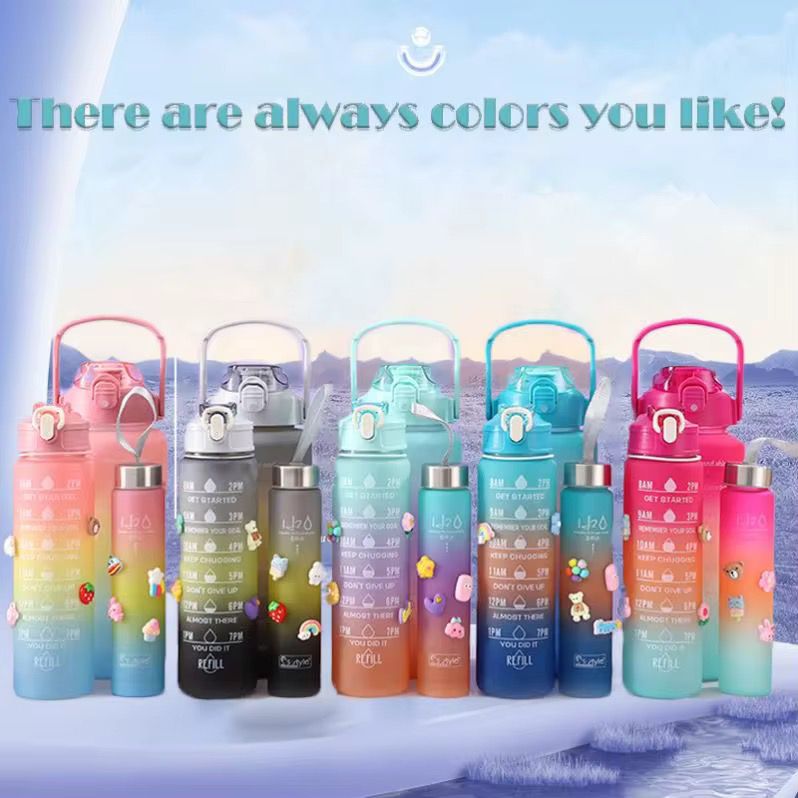 Gradient three-piece set