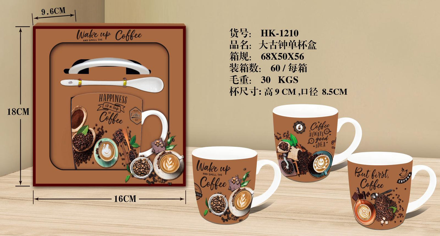 Ceramic coffee Mug gift set