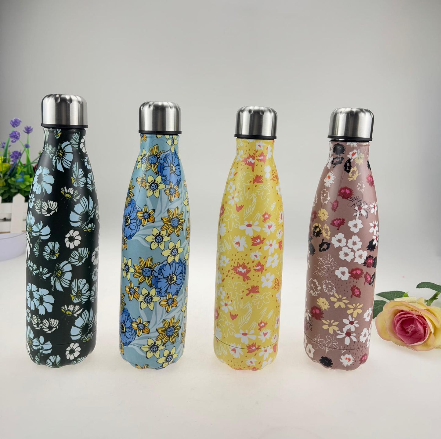 500ml water bottle stainless steel double wall vacuum flasks