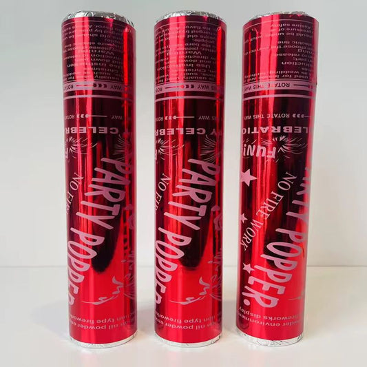 30cm mixed color party poppers