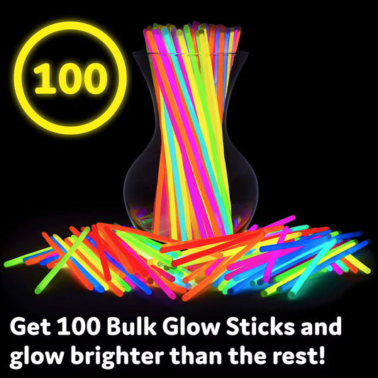 100 glow sticks