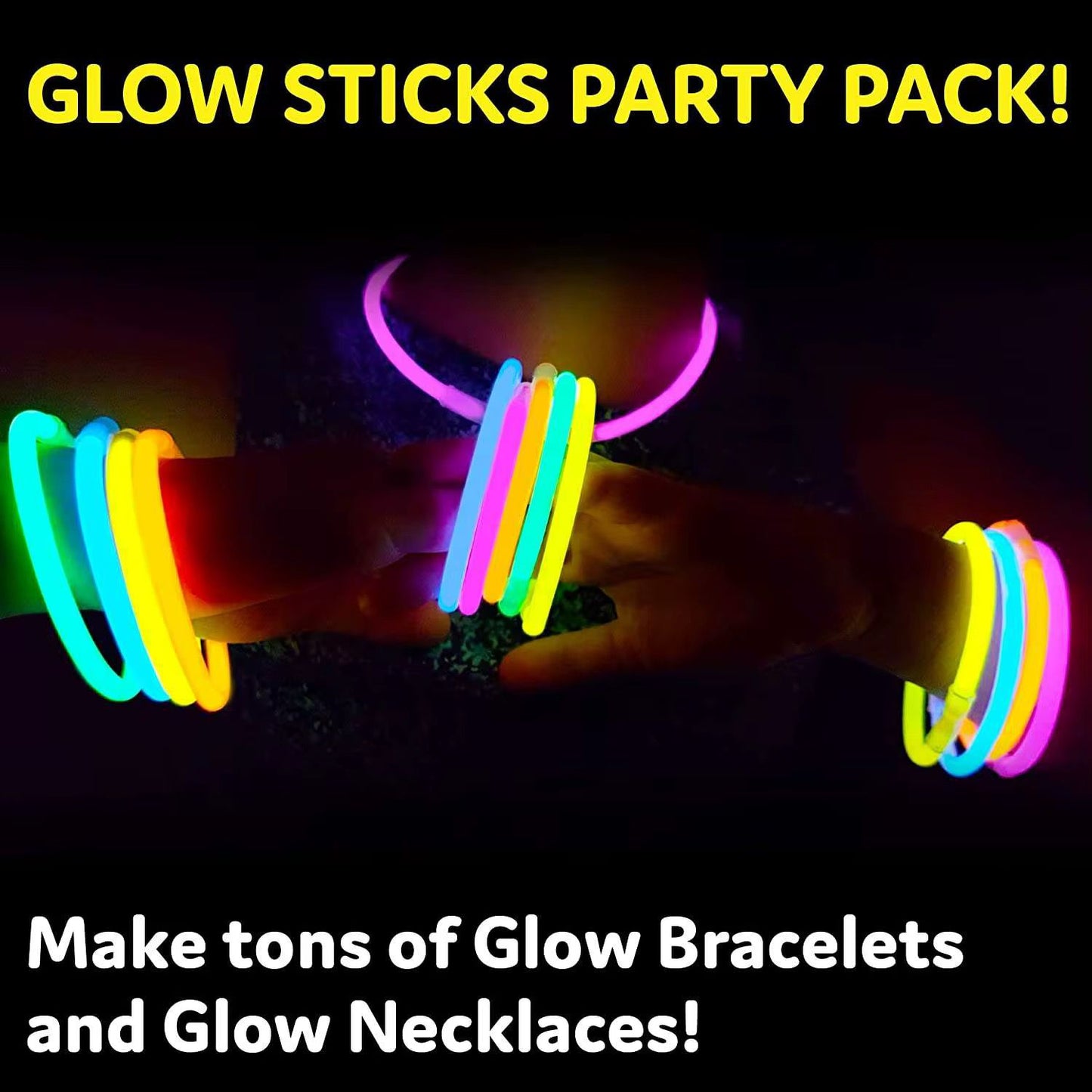 100 glow sticks