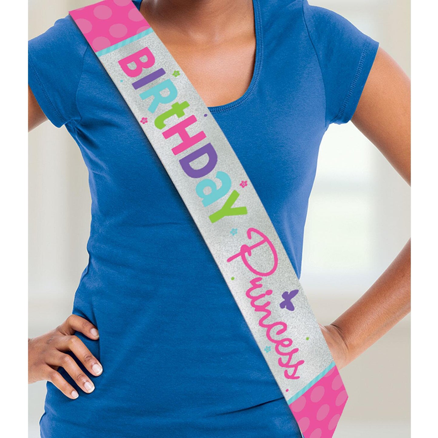 12pc Aluminum Foil Banner with Mixed English  Designs