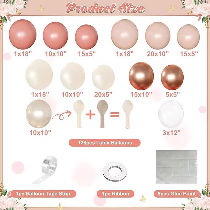 Birthday Balloon set