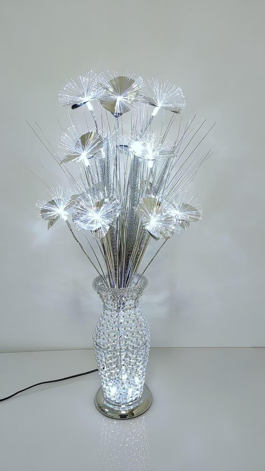 Decorative table lamp flower-like design