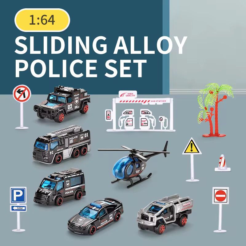 Pullback Alloy Police Suit