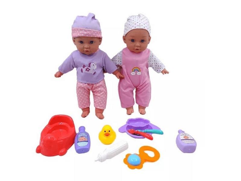 14-inch 12-sound cotton doll (2 pieces)