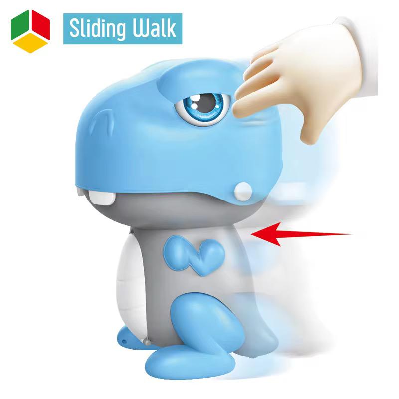 Sliding Cartoon Dinosaur Doctor