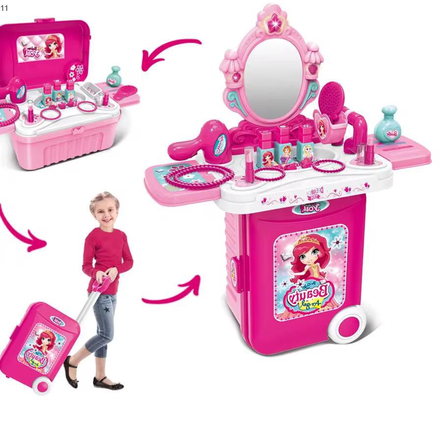 3-in-1 Cosmetic Toy Travel Case