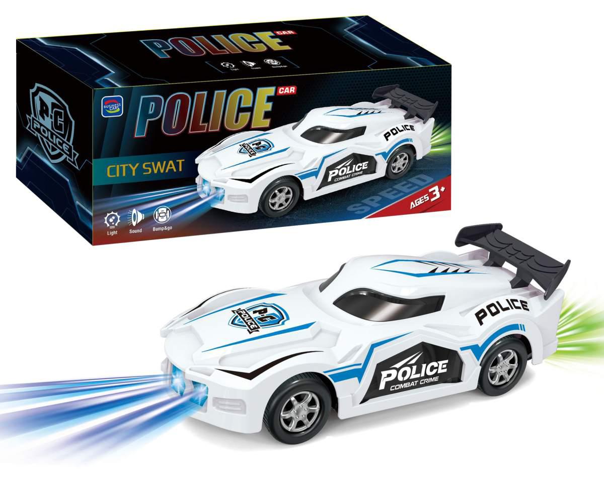 Bump & Go Police Car Toy – toy, wholesale