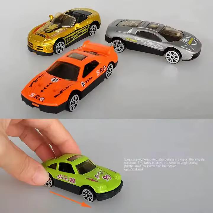 Truck With small pull back cars