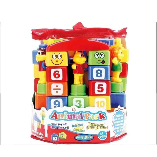 Animal Paradise Educational Building Blocks