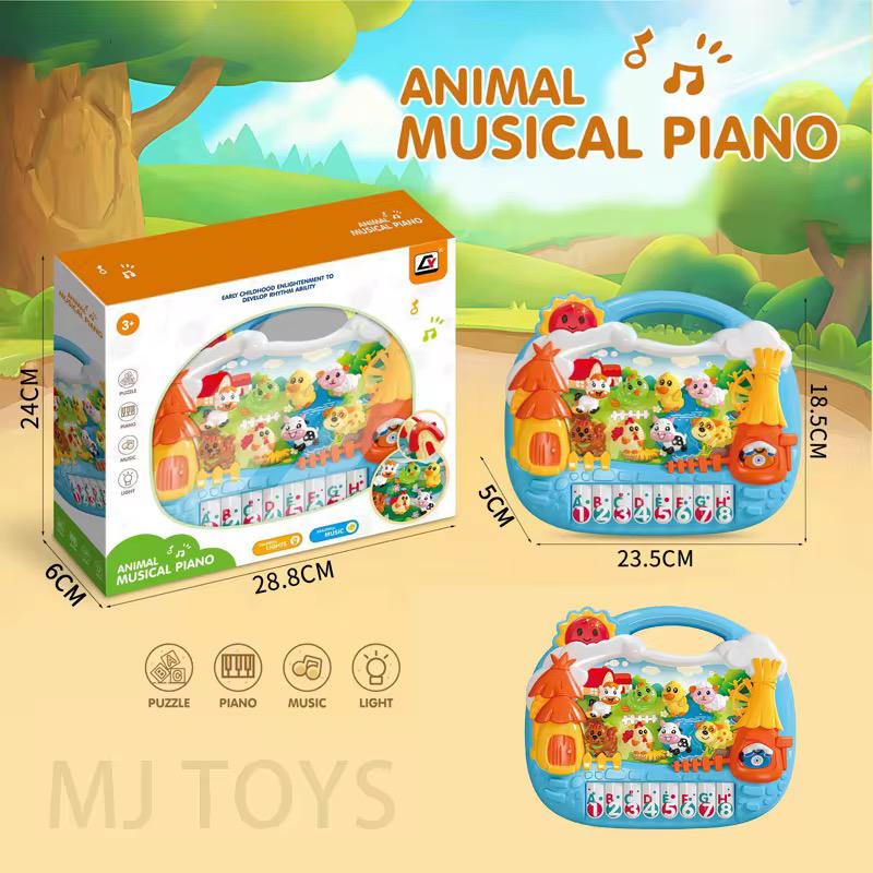 Educational Cartoon Electronic Keyboard