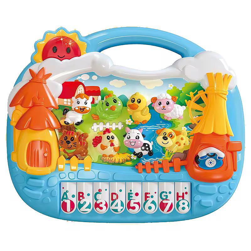 Educational Cartoon Electronic Keyboard