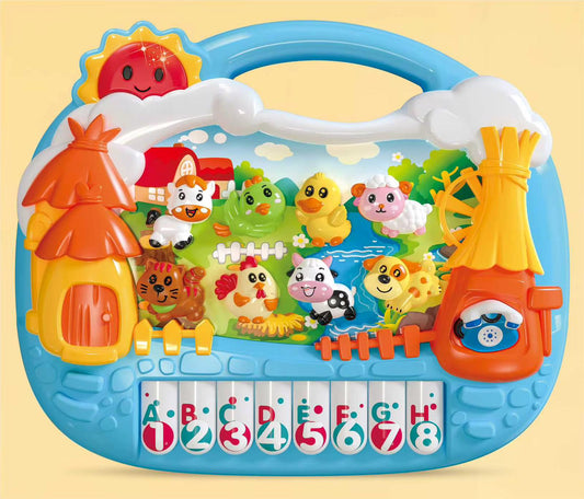 Educational Cartoon Electronic Keyboard